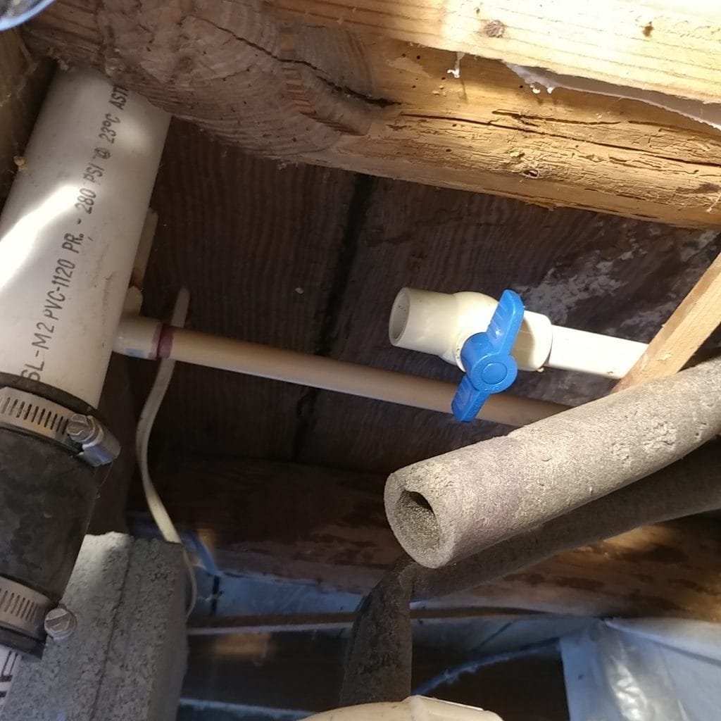 washer plumbing