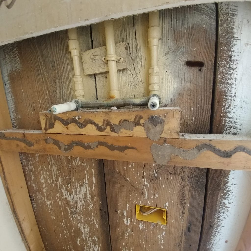old plumbing