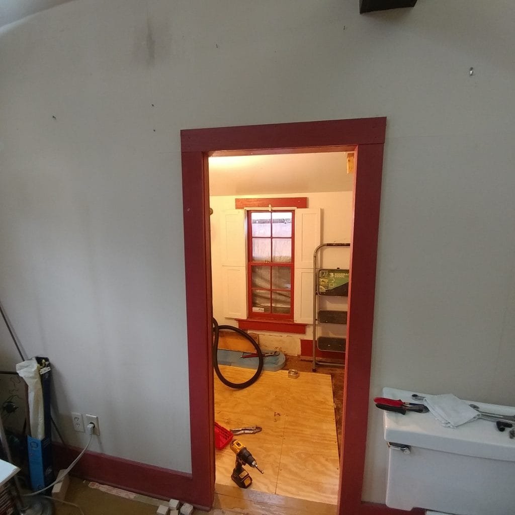 bath remodel door