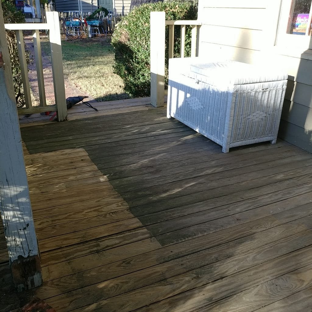 porch rebuild