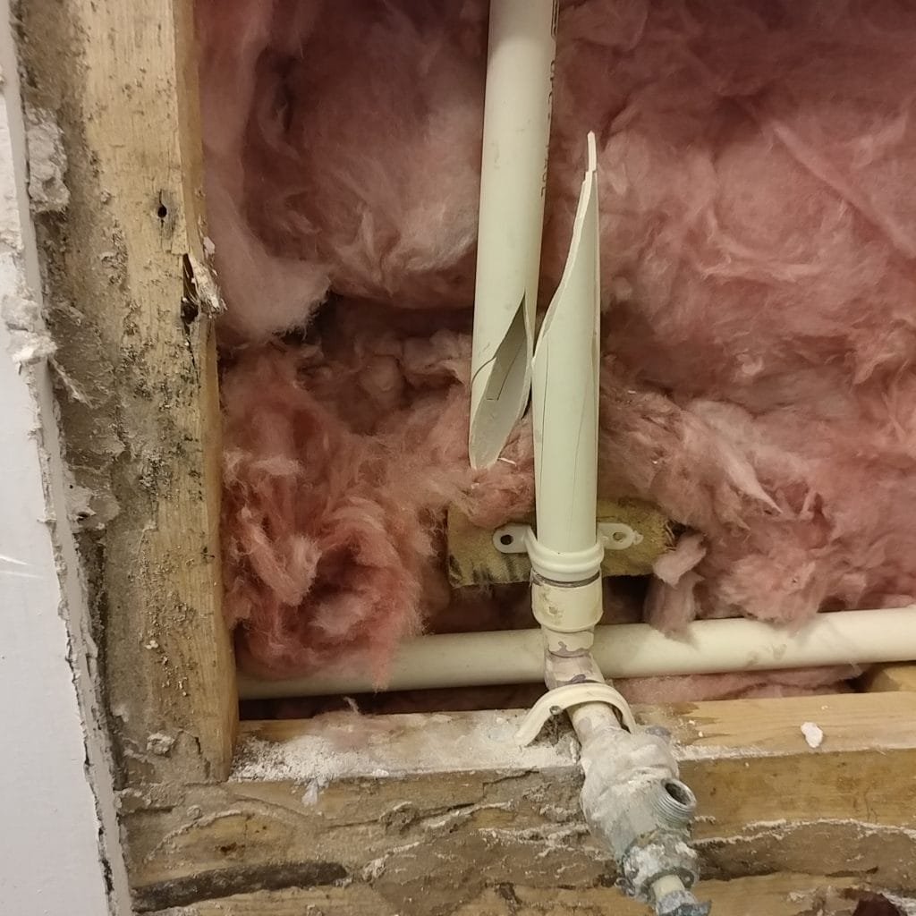 broken pipe