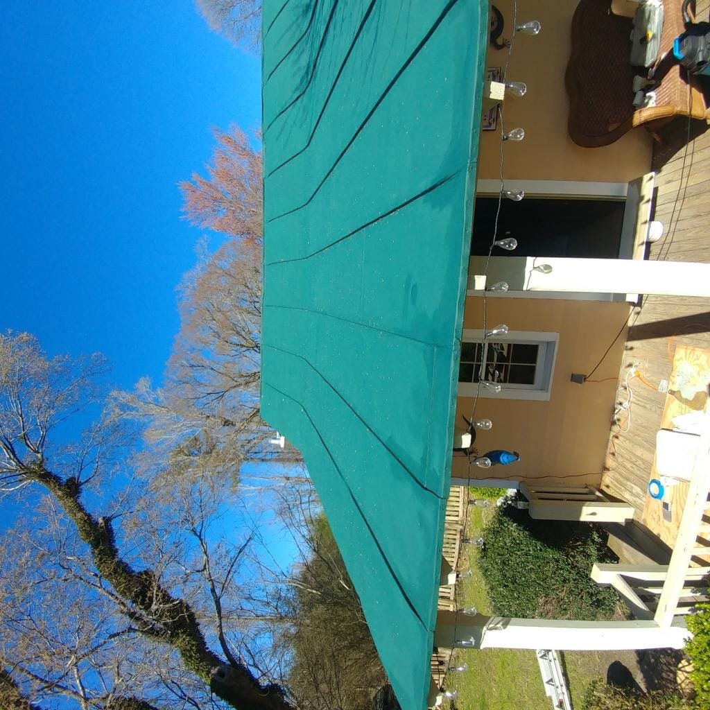 after roof paint