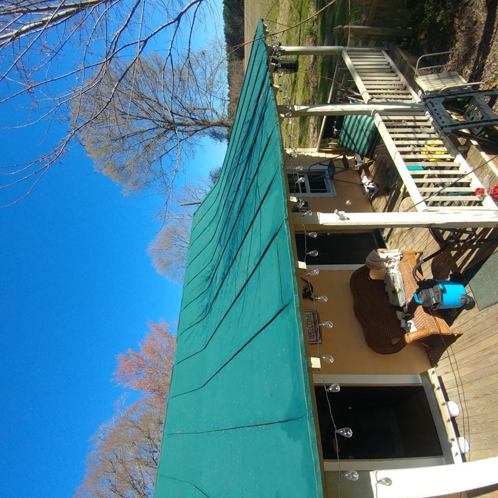roof after paint