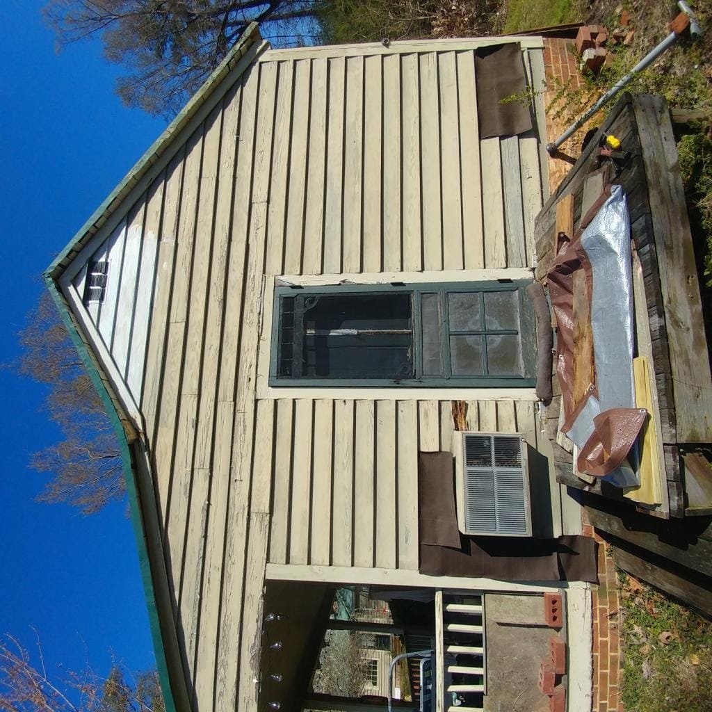 guest house siding start