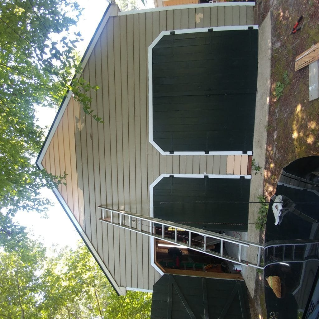 garage front