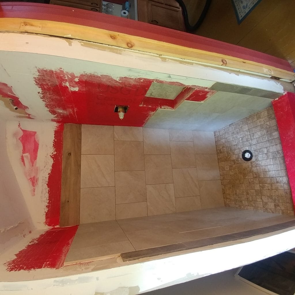 shower walls