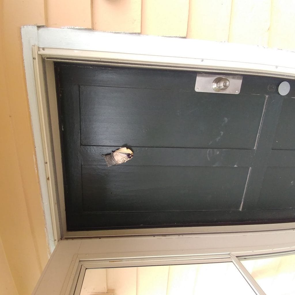 old door outside view