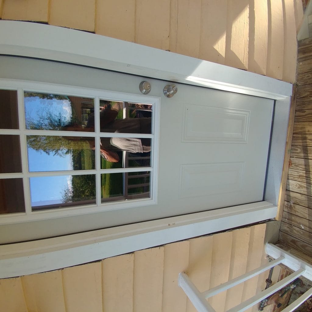 back door new close up