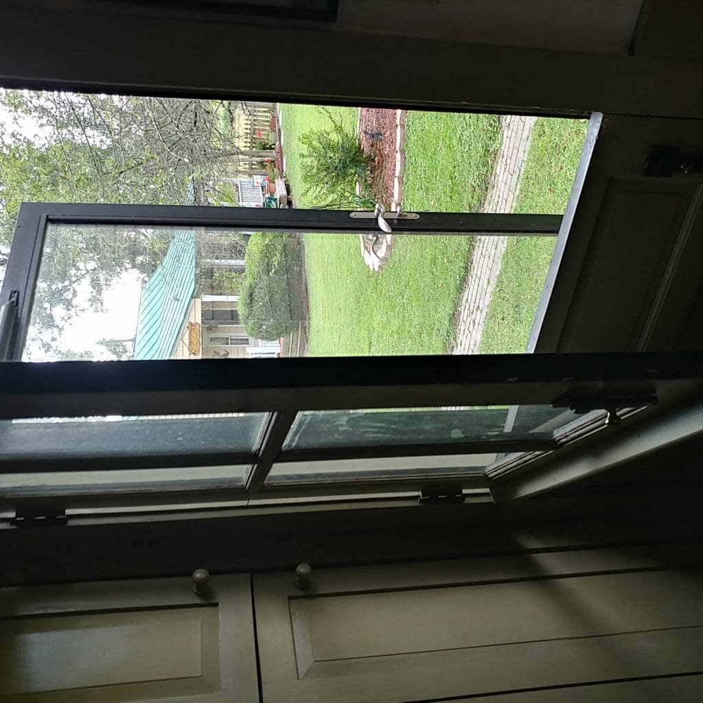 old den door