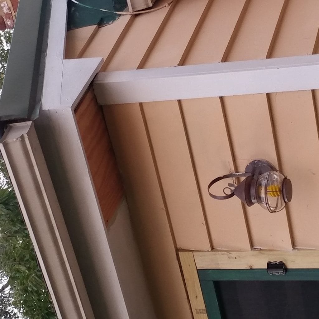 eave repaired
