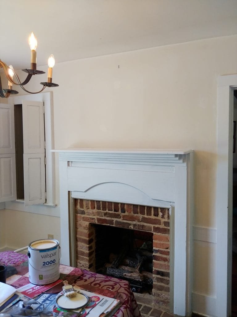 dining room repaint