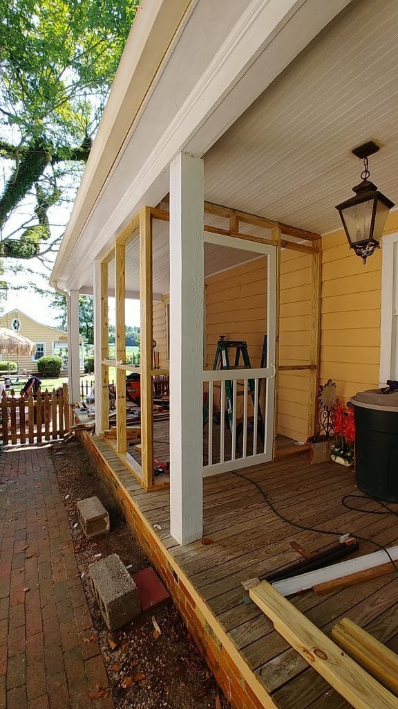 New porch