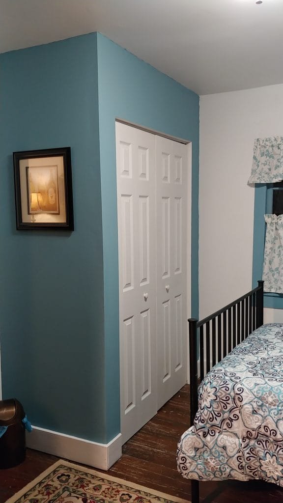 closet painted