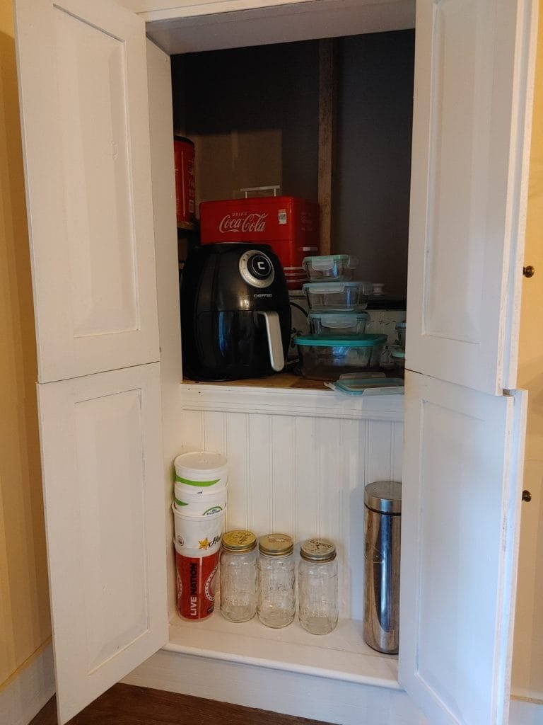 New storage after wall