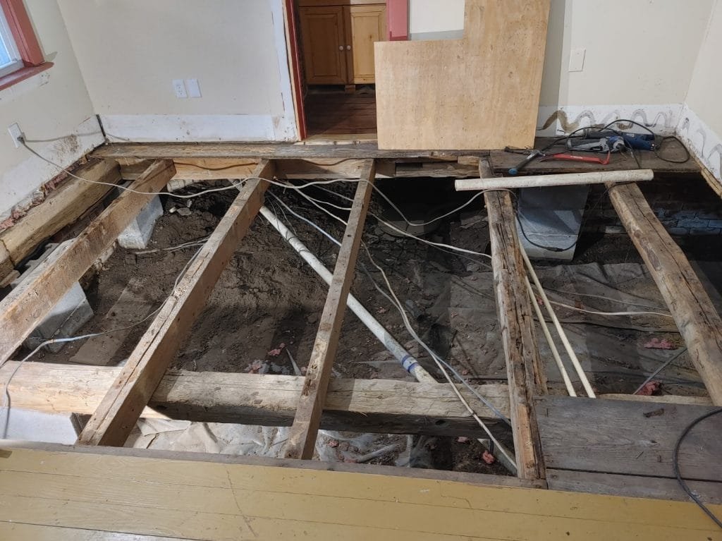 floor removed 1