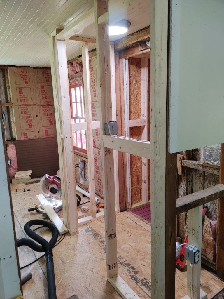building new area for washer