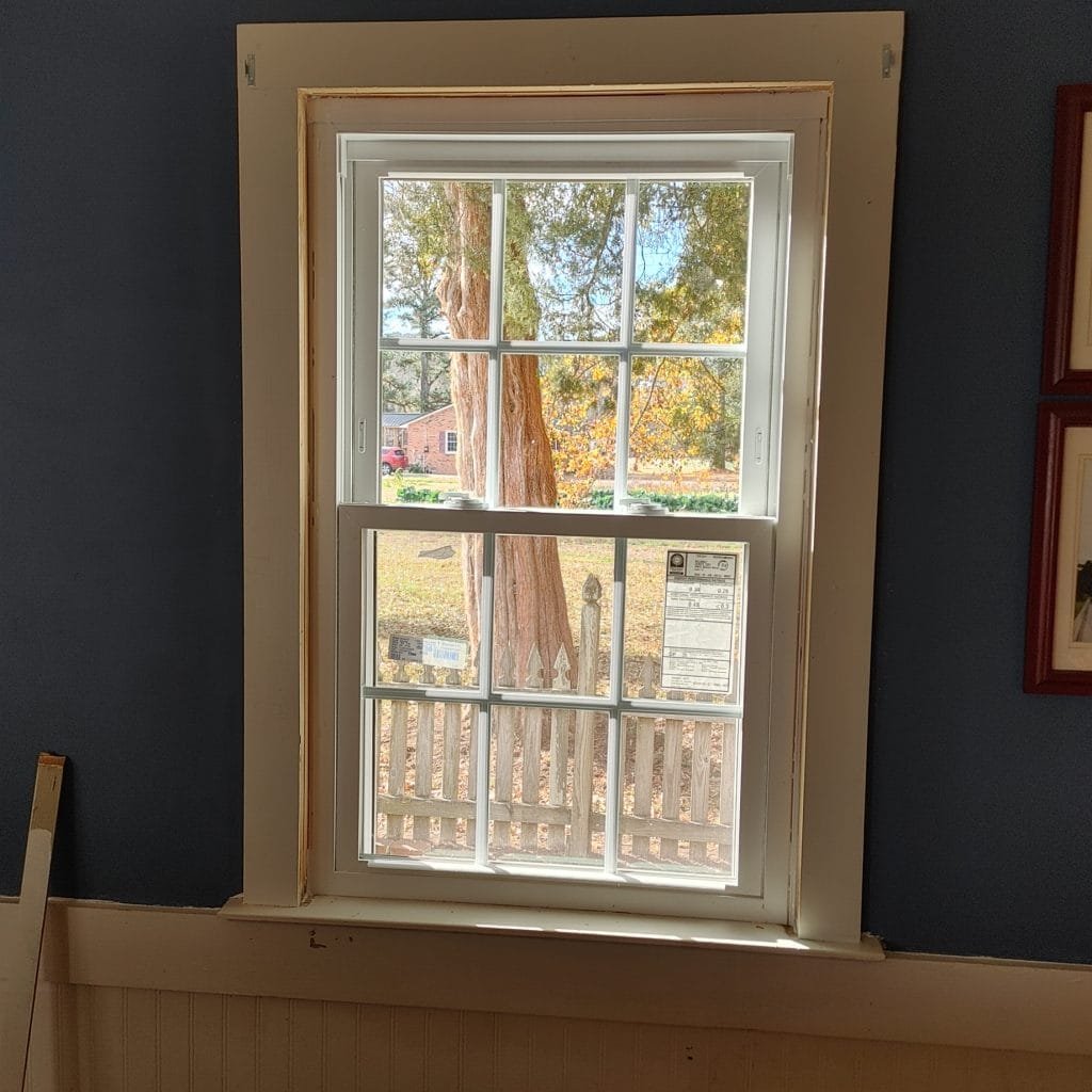 Installed and ready for paint