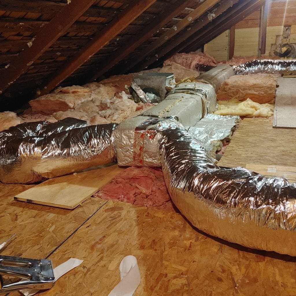 New A/C Ducts