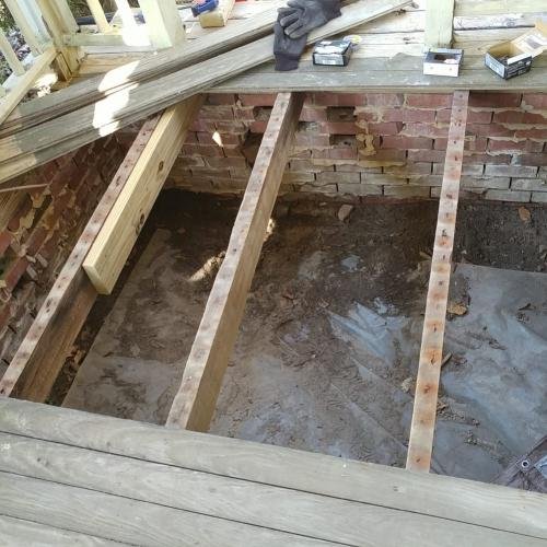 porch rebuild