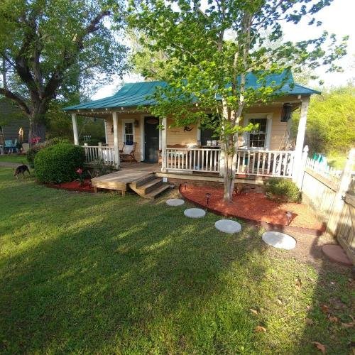 Front porch at guest house