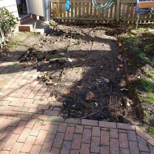 patio diy removal