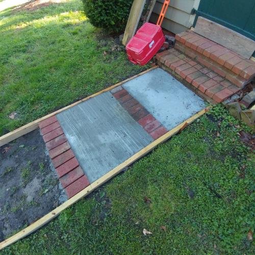 walkway rebuild start