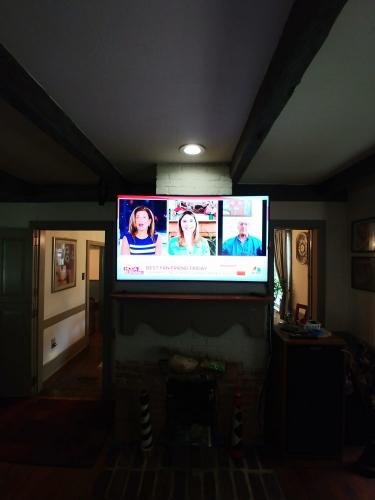 tv mounted