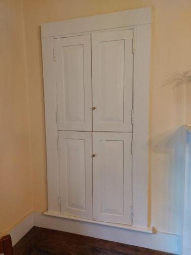 doors closed to new storage