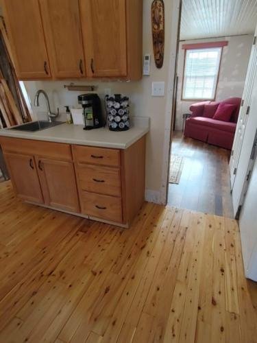 Kitchen looking into Bedroom