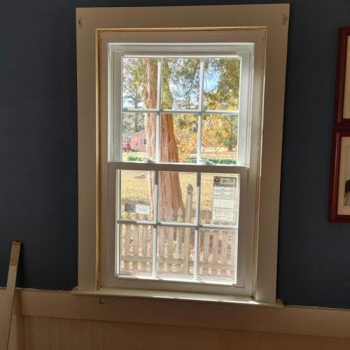 Installed and ready for paint